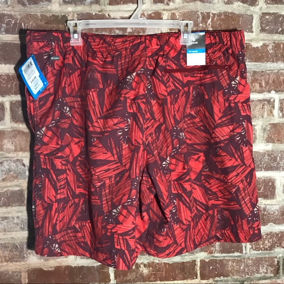 Columbia Flatwater Run Printed Shorts/Swim Trunks - Picture 3 of 6